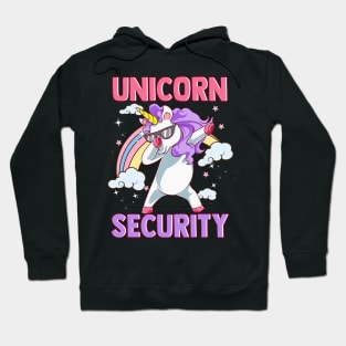 Funny Unicorn Security Dabbing Tee Unicorn Costume Gifts Hoodie